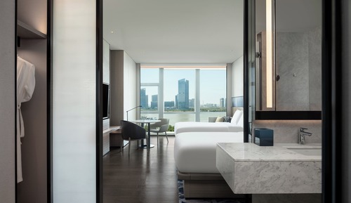 Habitación Premier, 1 cama de matrimonio grande, vistas al puerto