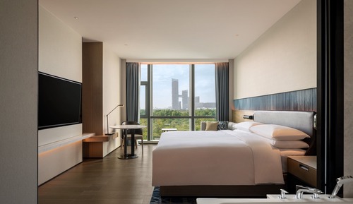 Habitación, 1 cama de matrimonio grande, no fumadores, vistas al jardín