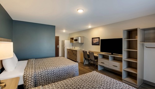 Habitación económica, 2 camas de matrimonio, no fumadores