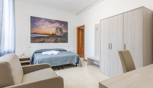 Habitación con 1 cama doble o 2 individuales