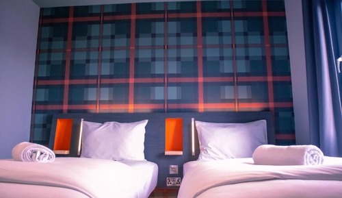 Habitación con 2 camas individuales, 2 camas individuales