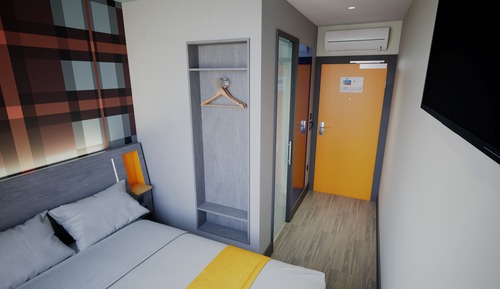 Habitación doble, 1 cama doble