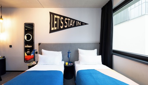 Habitación ejecutiva con 2 camas individuales