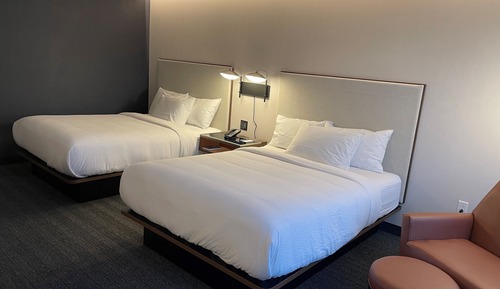 Habitación, 2 camas de matrimonio