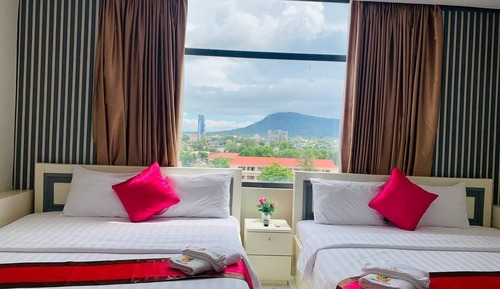 Habitación familiar con 2 camas individuales