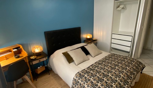 Habitación básica doble, baño privado