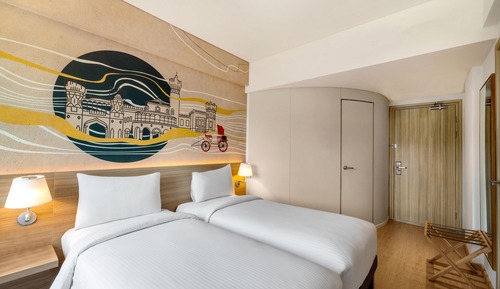 Habitación estándar con 2 camas individuales, 2 camas individuales (with Extra Benefits)