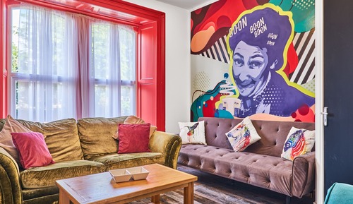 Habitación doble, baño privado