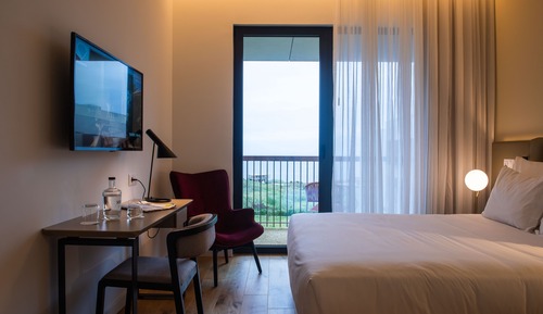 Habitación doble superior, vistas al mar