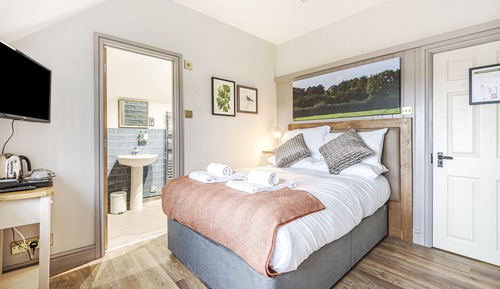 Habitación estándar doble, baño privado