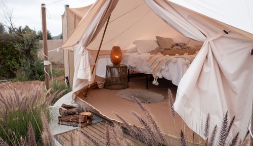 Star Tent. Big, with your private bathroom , open private outdoor space attached.