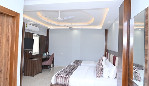 Habitación triple Deluxe, no fumadores, vistas a la montaña