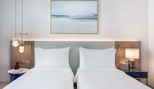 Habitación Deluxe, 2 camas individuales, vistas al mar