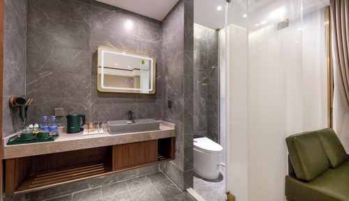 Habitación Business con 1 cama doble o 2 individuales, varias camas