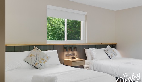 Habitación de lujo, 2 camas de matrimonio, no fumadores, planta baja