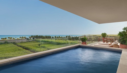 Suite, 2 habitaciones, no fumadores, en esquina (Ocean View)