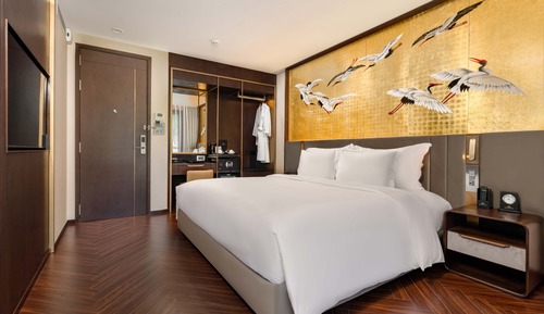 Habitación Premium, 1 cama de matrimonio grande, balcón