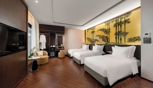 Habitación ejecutiva, 3 camas individuales, balcón