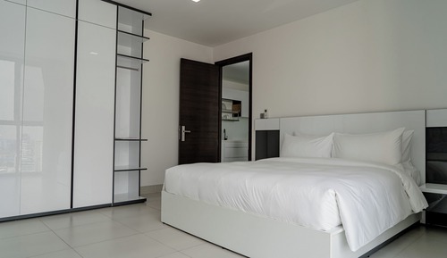 Apartamento estándar, 1 habitación, balcón, vistas a la ciudad