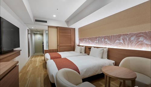 Habitación Deluxe con 2 camas individuales, no fumadores (For Single Use)