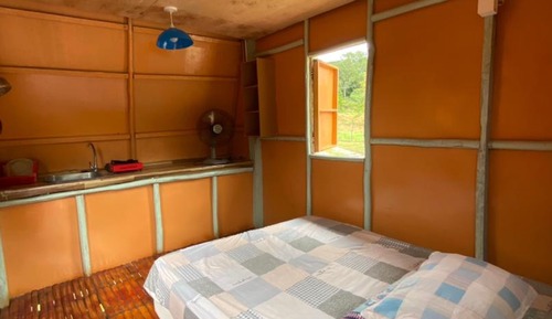 Habitación, baño compartido