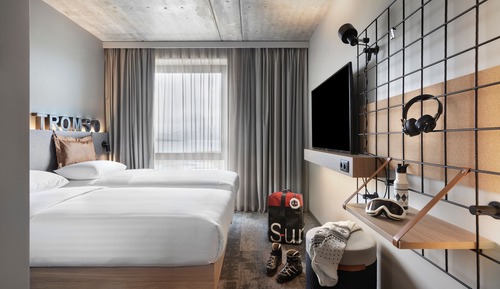 Habitación con 2 camas individuales, 2 camas individuales