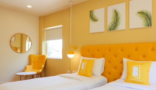 Habitación ejecutiva con 2 camas individuales