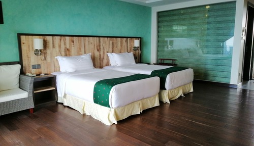 Habitación exclusiva con 2 camas individuales