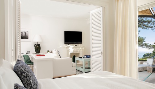 Suite junior, terraza, vistas al mar