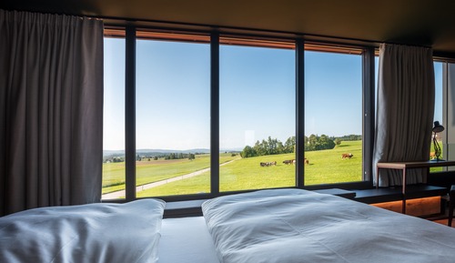 Habitación Premium con 2 camas individuales, no fumadores, vistas a la montaña