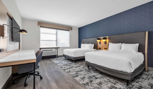 Habitación, 2 camas de matrimonio, no fumadores (Mobility, Bathtub w/Grab Bars)