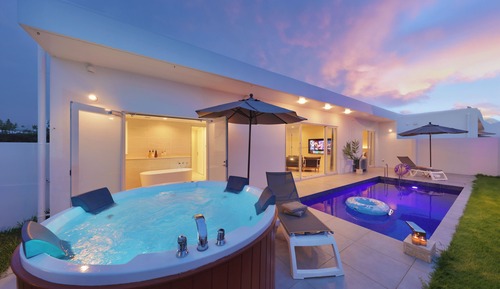 Villa de lujo, 1 habitación, piscina privada