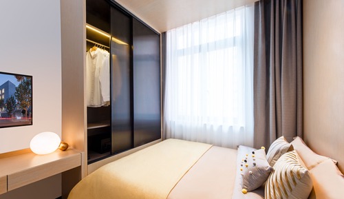 Estudio Deluxe, 1 cama de matrimonio