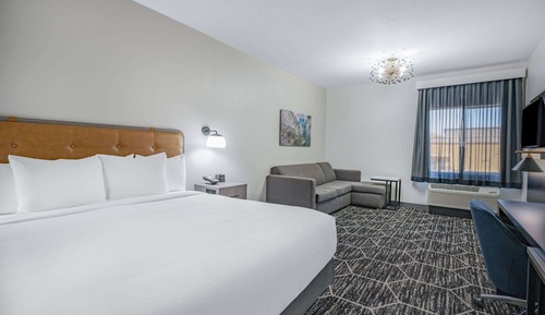 Suite, 1 cama de matrimonio grande, no fumadores (Mobility/Hearing, Bathtub w/Grab Bars)