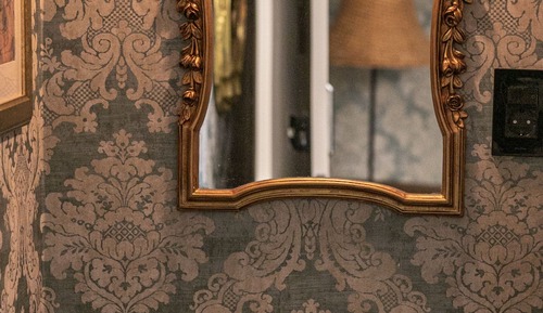 Habitación romántica doble, 1 cama de matrimonio, sin ventanas