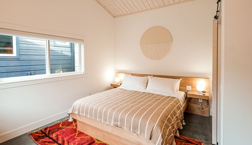 Estudio, 1 cama de matrimonio grande