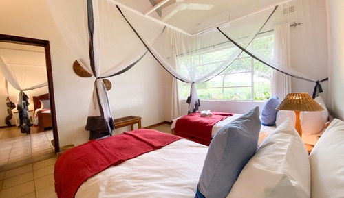 Habitación familiar, varias camas