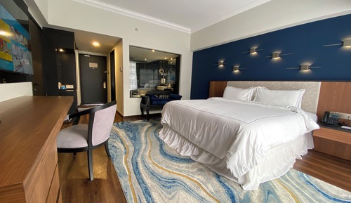 Habitación Deluxe, 1 cama de matrimonio grande, balcón
