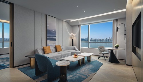 Suite, 1 habitación, vistas al río (Living Area)