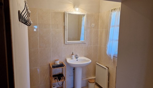 Habitación doble, baño privado, vistas al jardín