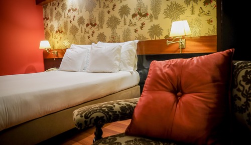 Habitación doble superior, 1 cama doble, no fumadores, vistas a la ciudad