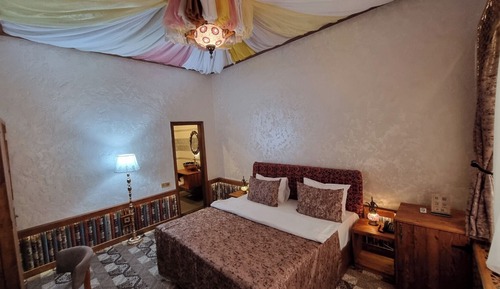 Habitación económica doble, sin ventanas