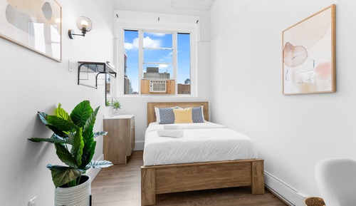 Habitación económica doble, baño compartido