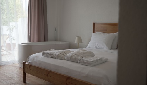 Habitación doble superior, 1 habitación, bañera, vistas a la ciudad