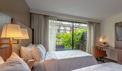 Habitación estándar, 1 cama de matrimonio grande, vistas al jardín