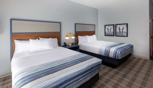 Habitación, 2 camas de matrimonio, no fumadores