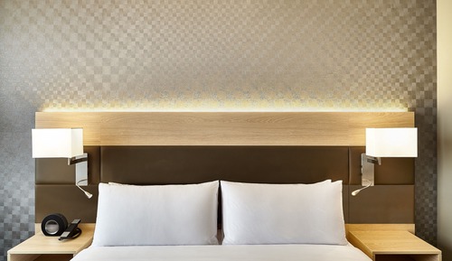 Habitación, 1 cama de matrimonio grande con sofá cama