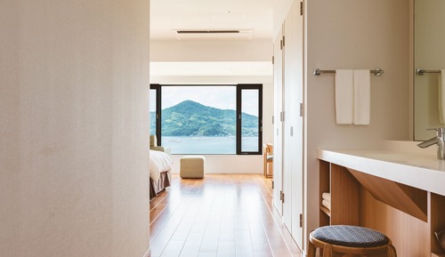 Habitación Deluxe con 2 camas individuales, no fumadores, baño privado (Accessible bath)