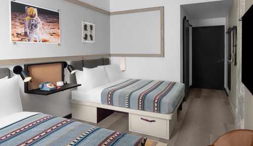 Habitación estándar, 2 camas de matrimonio