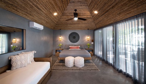 Habitación de lujo doble, 1 habitación, terraza, vistas a la playa